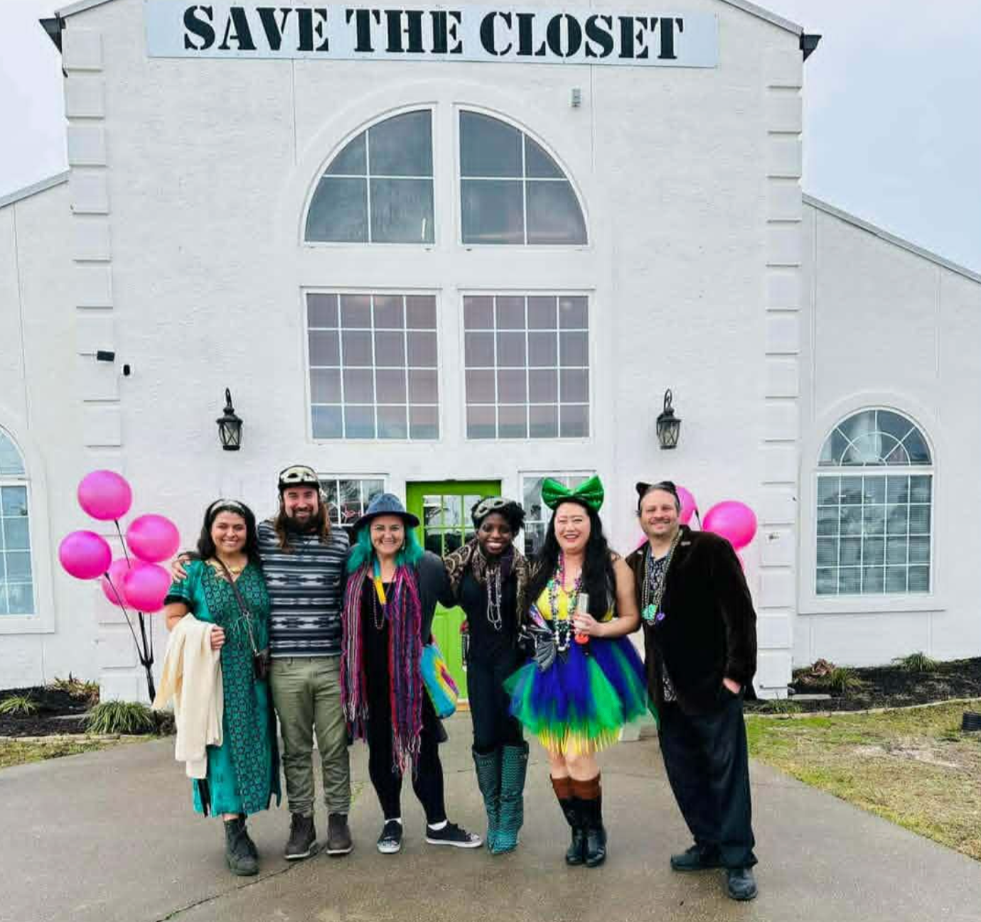 Community event at Save The Closet venue