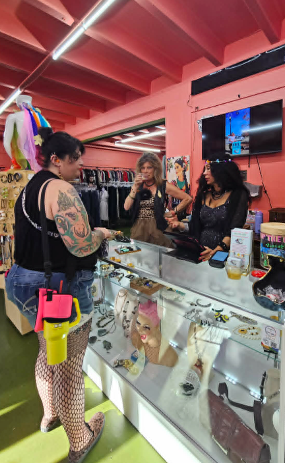 Event gathering at Shop The Closet