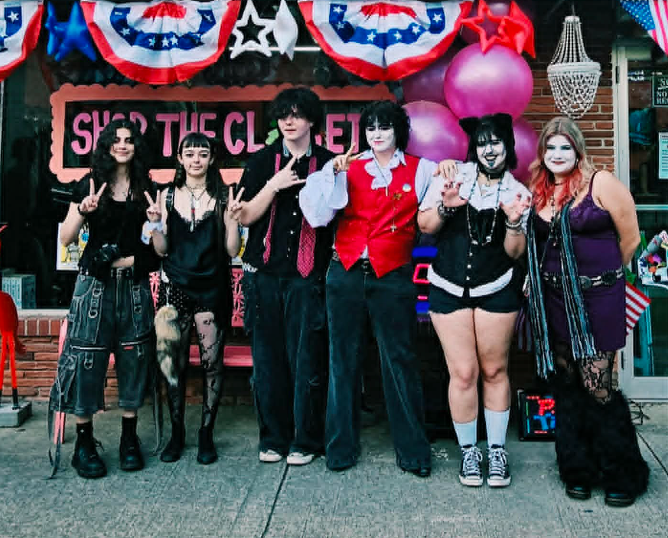 Community event at Shop The Closet