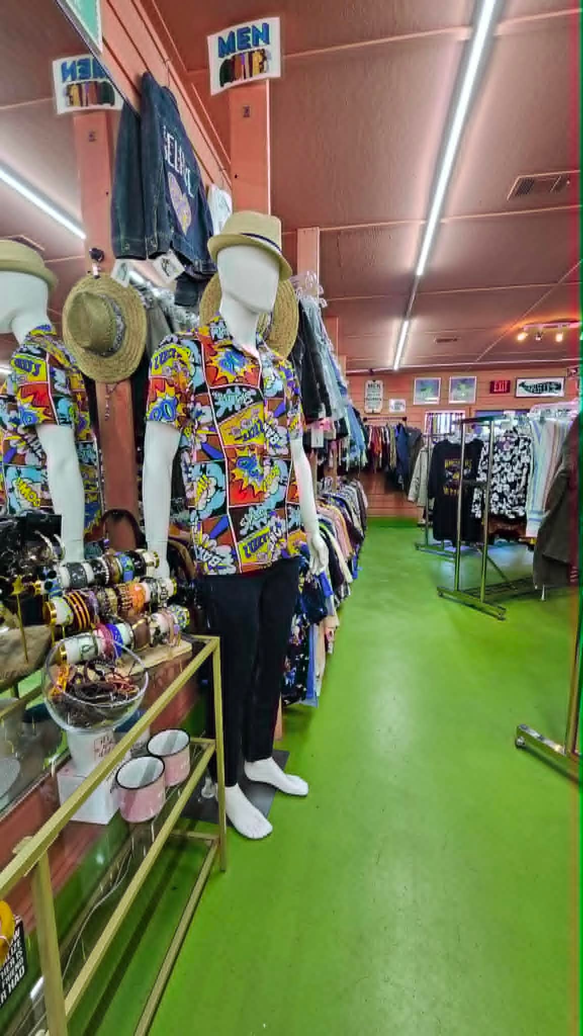 Shop The Closet clothing racks